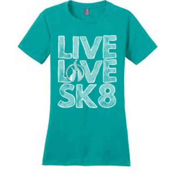 4 New Skating Tee T-Shirts Ice Roller Junior M - Picture 3 of 5